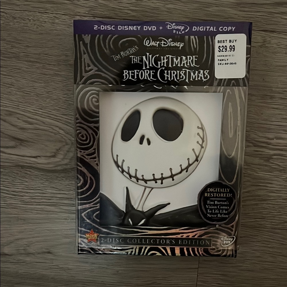 Disney The Nightmare Before Christmas 2-Disc Set - Black and White